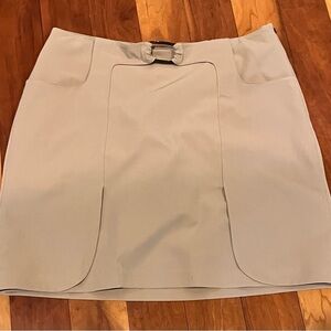 EP PRO Khaki Active Golf Skort Womens Size 6 Fall Perfect Lightweight Athleisure